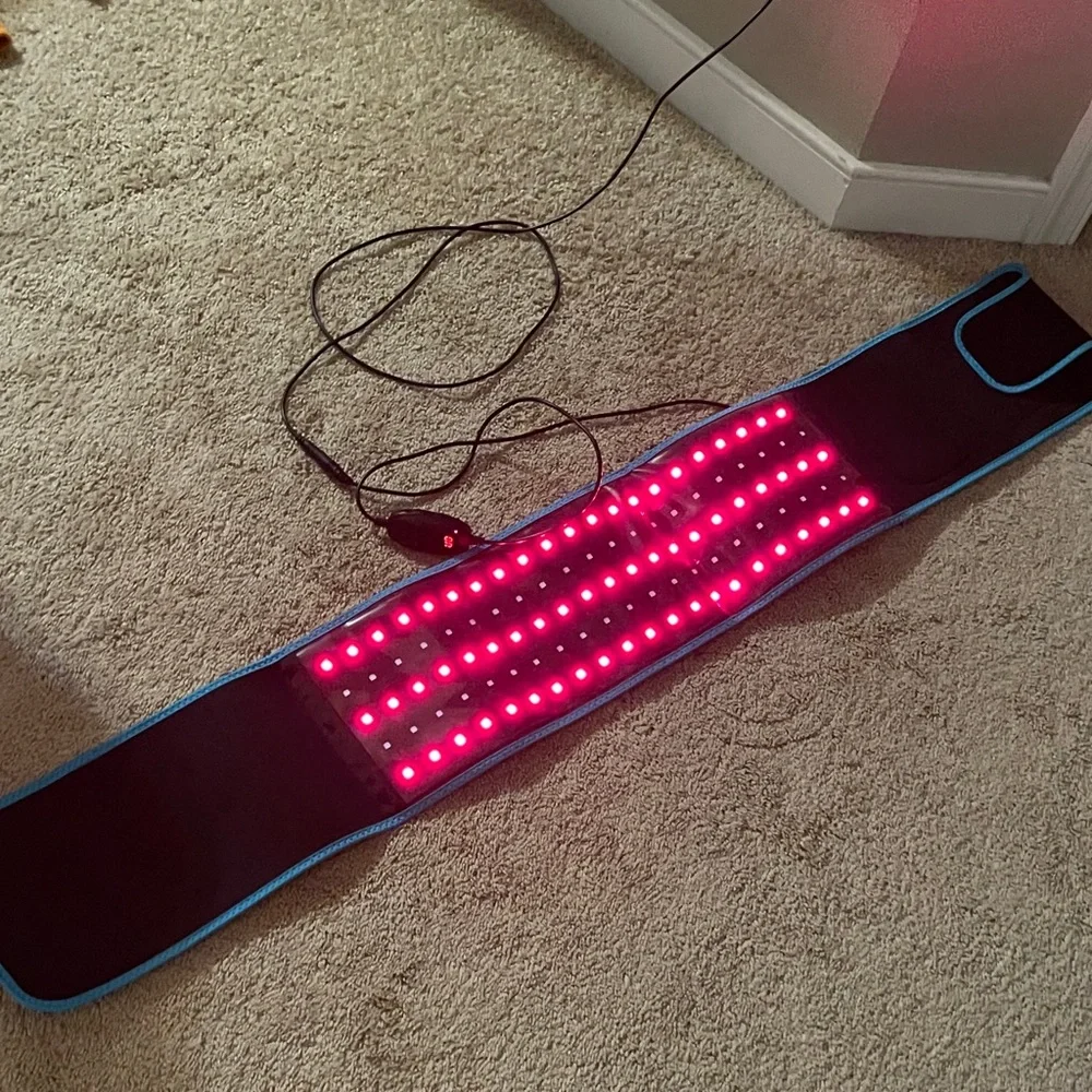 Black and Blue red light Waist Belt - Brand Unspecified